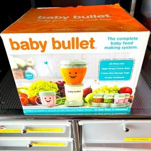 Baby bullet baby food making system